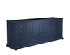 84&quot; Navy Blue Vanity Cabinet Only