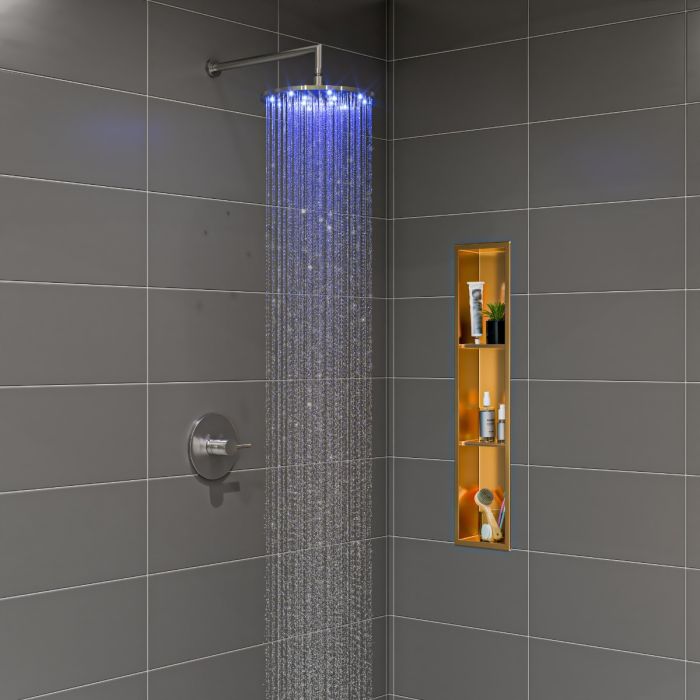 Ceiling vs. Wall Mounted Rain Shower Heads: What's Best for Your Bathroom?