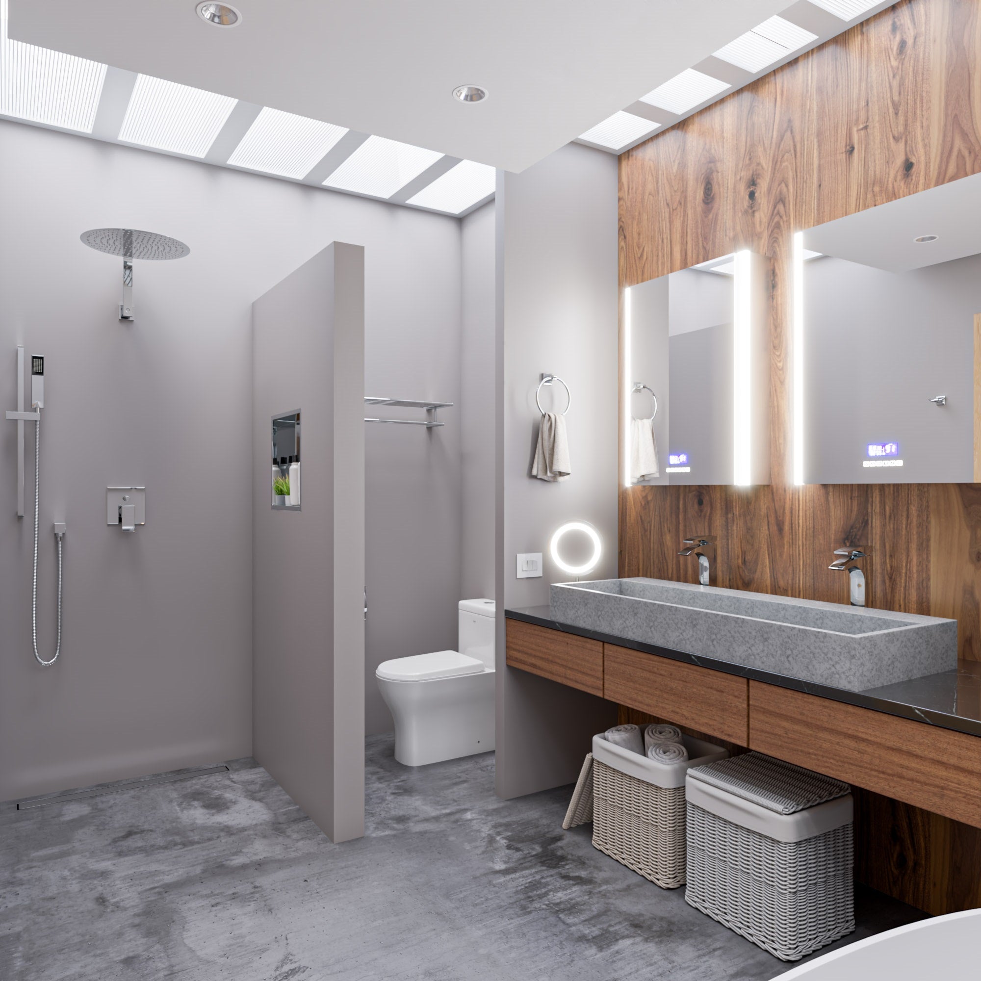 ALFI brand AB1587-PC Tall Polished Chrome Single Lever Bathroom Faucet