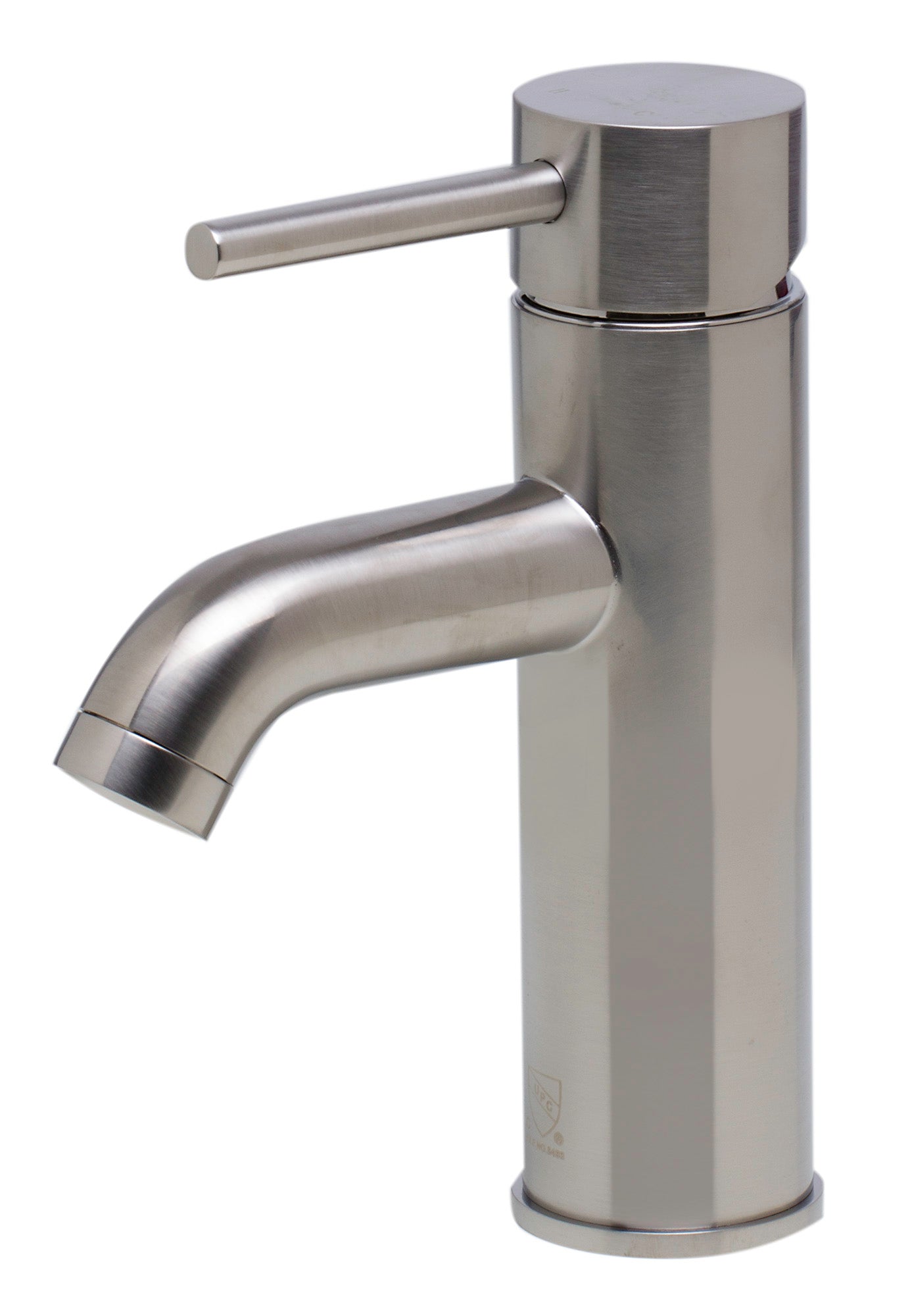 Brushed Nickel Single Lever Bathroom Faucet
