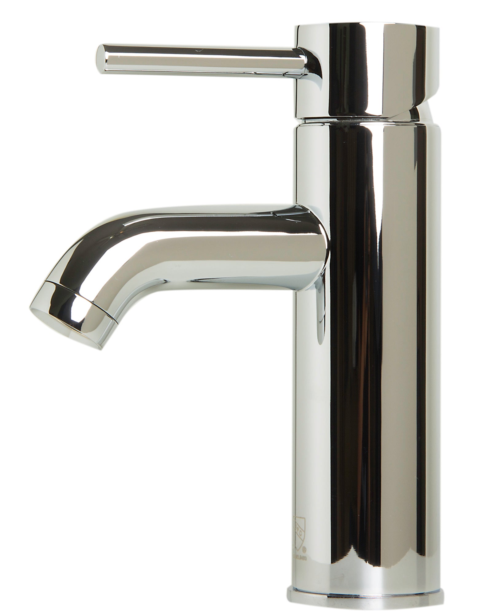 Polished Chrome Single Lever Bathroom Faucet