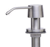 alfi solid brushed stainless steel modern soap dispenser ab5004 bss