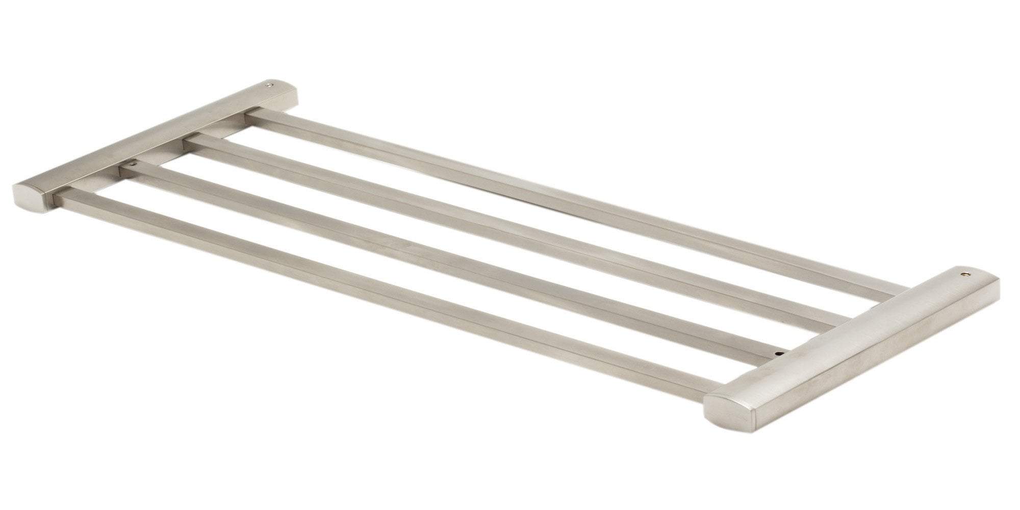 Brushed Nickel 24 inch Towel Bar Shelf Bathroom Accessory