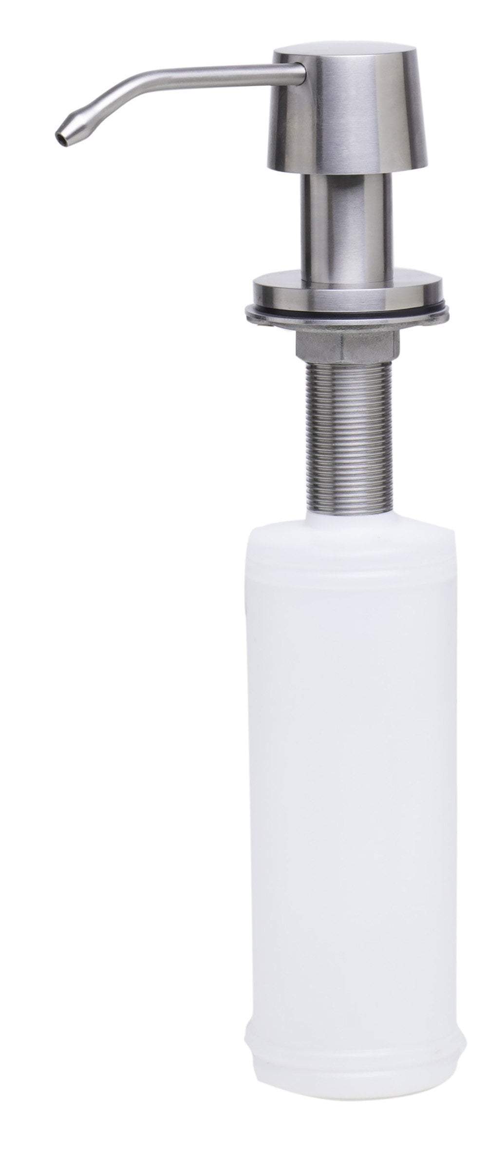 Solid Brushed Stainless Steel Modern Soap Dispenser