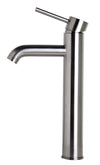alfi tall brushed nickel single lever bathroom faucet ab1023 bn