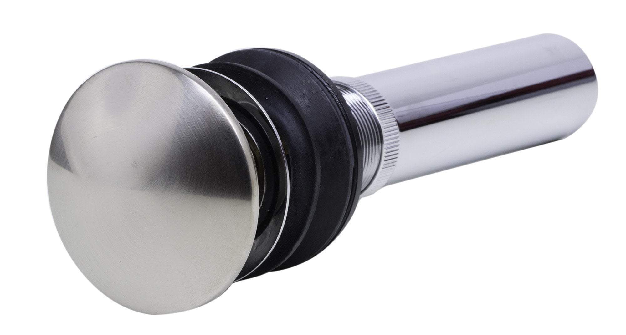 alfi brushed nickel pop up drain for bathroom sink with overflow ab9056 bn