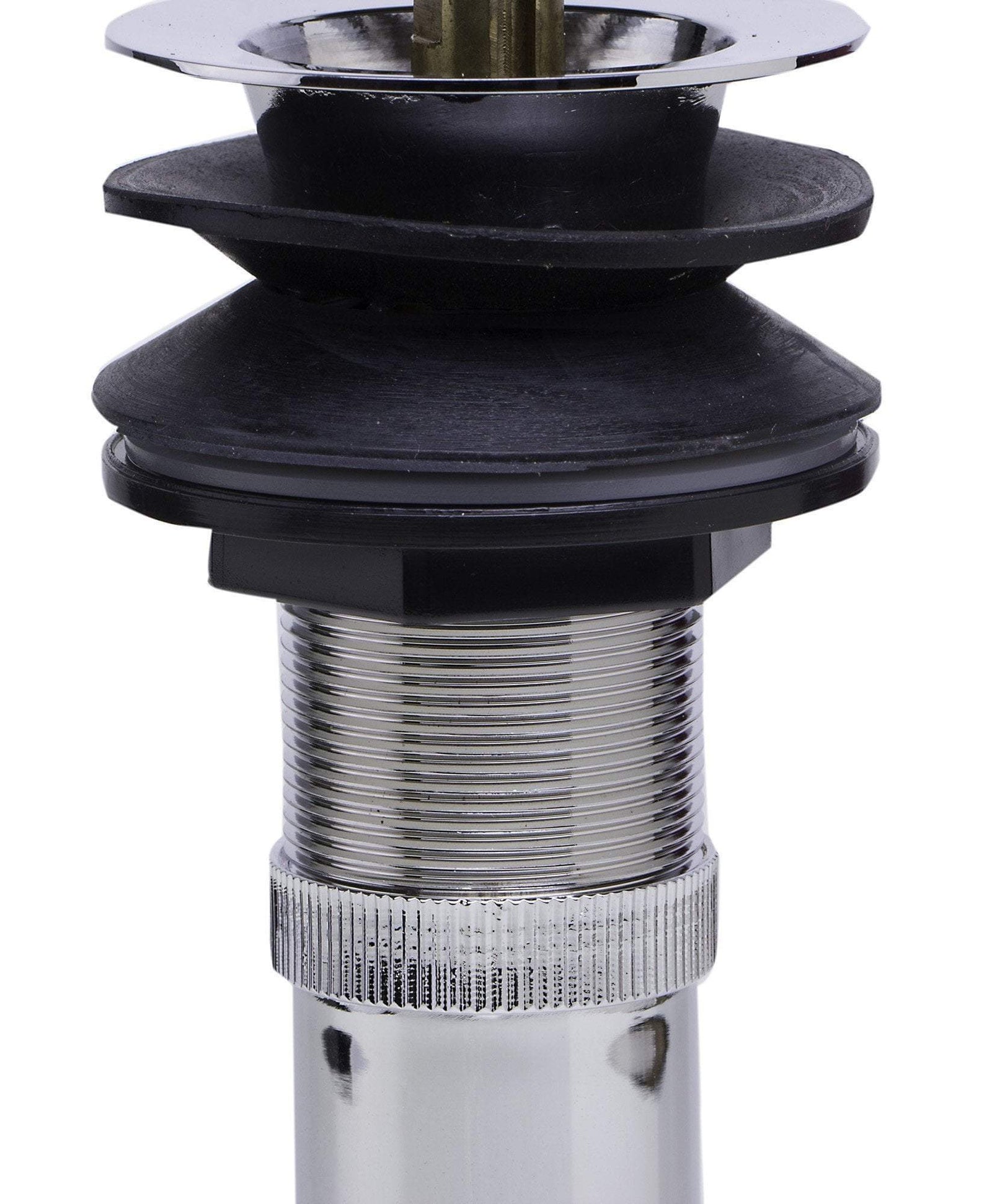 alfi polished chrome pop up drain for bathroom sink with overflow ab9056 pc