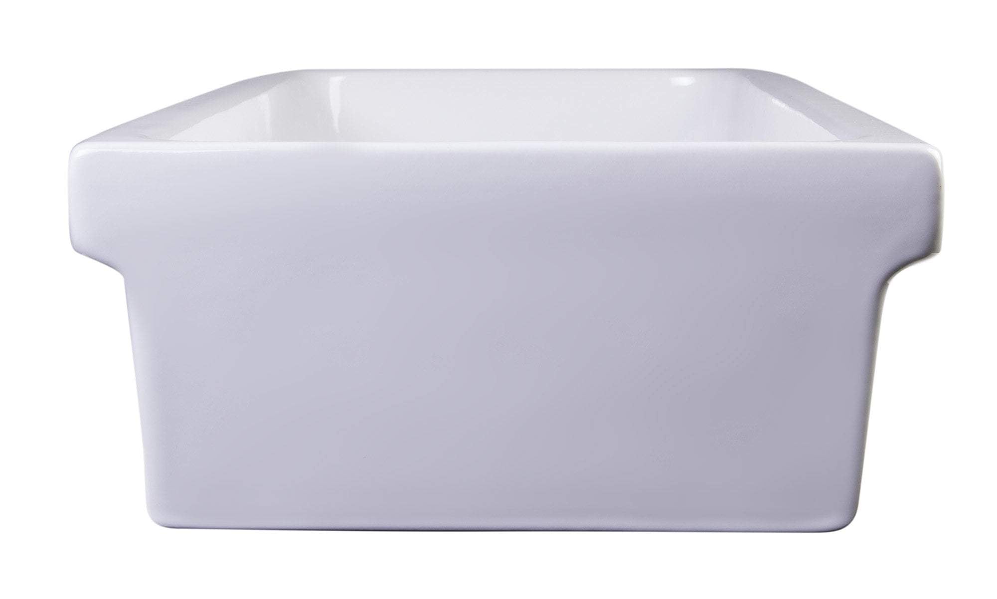 48&quot; White Above Mount Porcelain Bath Trough Sink