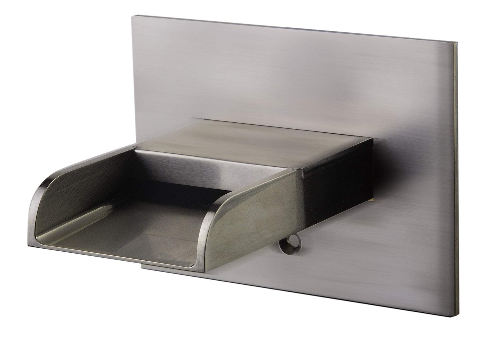 Brushed Nickel Waterfall Tub Filler