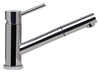 alfi solid polished stainless steel pull out single hole kitchen faucet ab2025 pss