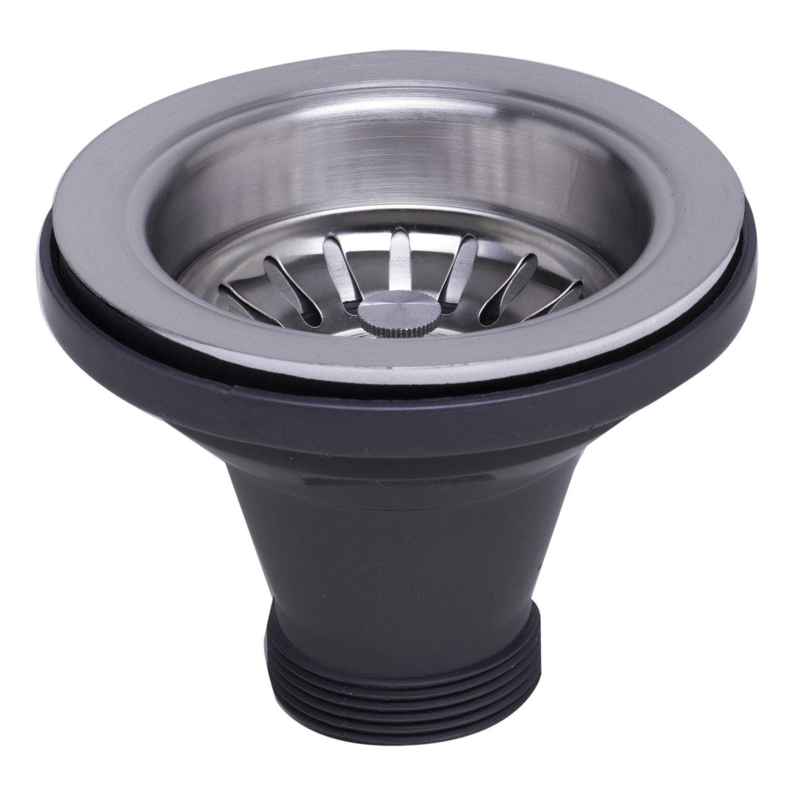 alfi brushed stainless steel 3 1 2 basket strainer drain abst35 bss