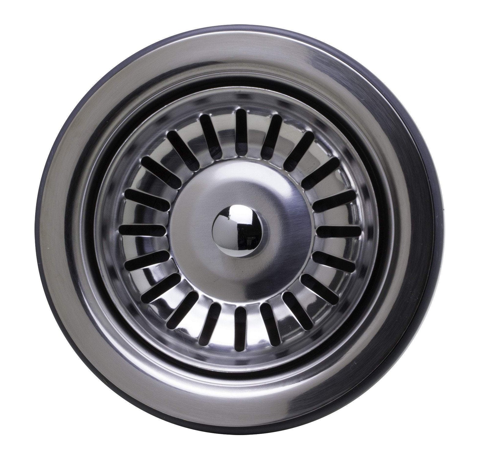 alfi polished stainless steel 3 1 2 basket strainer drain abst35 pss