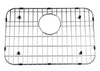 alfi solid stainless steel kitchen sink grid gr503