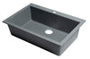 ALFI brand AB3020DI-T Titanium 30&quot; Drop-In Single Bowl Granite Composite Kitchen Sink