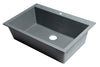 ALFI brand AB3322DI-T Titanium 33&quot; Single Bowl Drop In Granite Composite Kitchen Sink