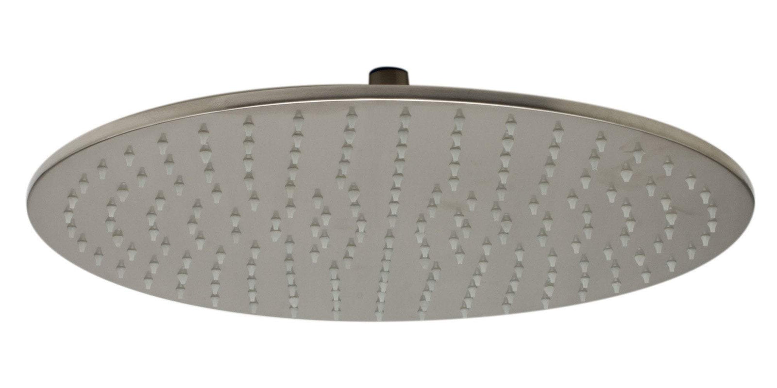 ALFI brand LED16R-BN Brushed Nickel 16" Round Multi Color LED Rain Shower Head