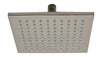 ALFI brand LED8S-BN Brushed Nickel 8&quot; Square Multi Color LED Rain Shower Head