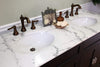 bellaterra 60 double sink vanity in wood ebony 600168 60b
