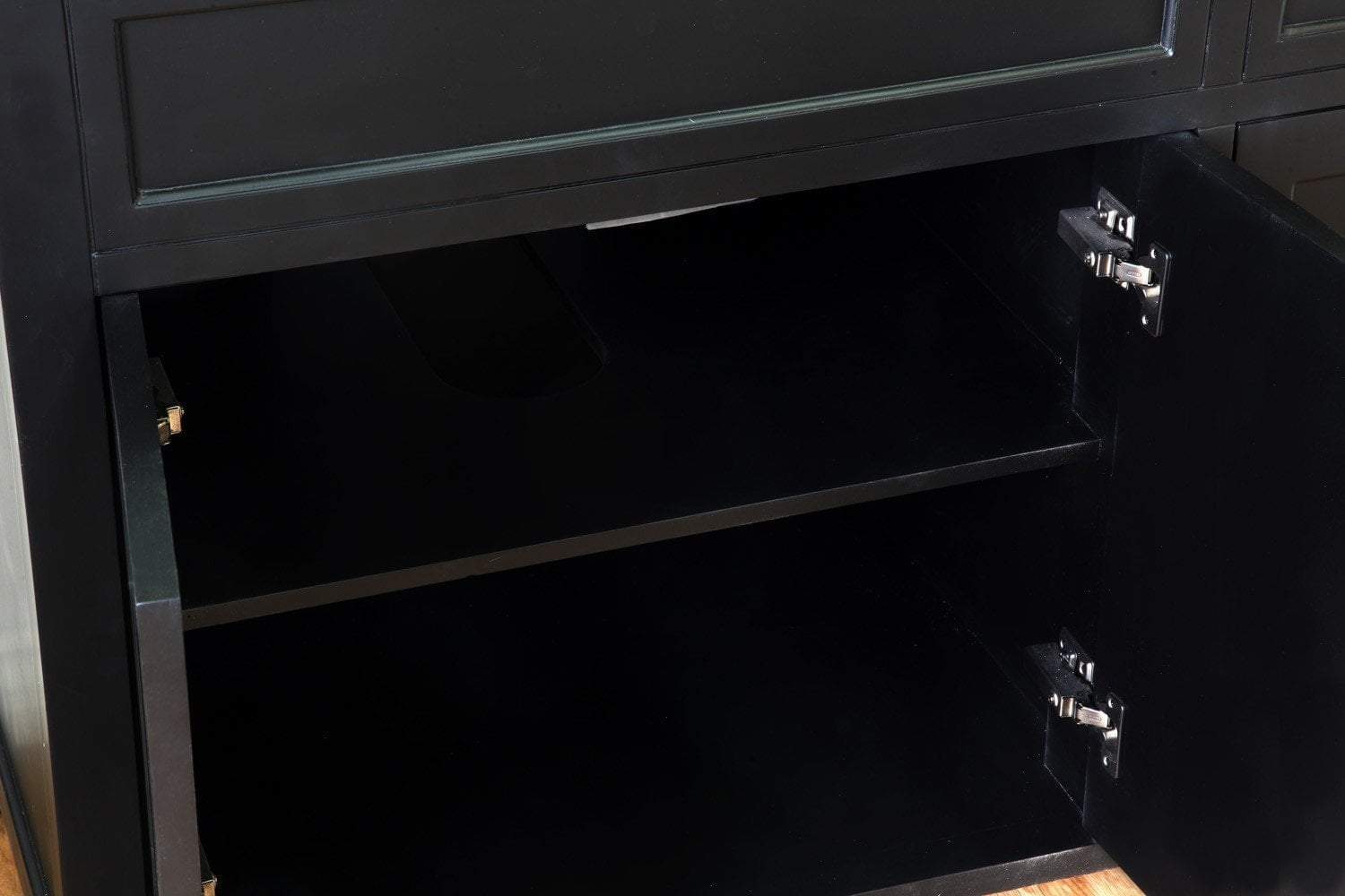 bellaterra 60 double sink vanity in wood ebony 600168 60b