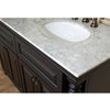 bellaterra 55 double sink vanity in dark mahogany 605522a