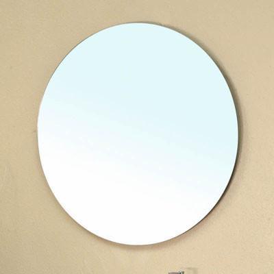 Bellaterra 27.6" x 27.6" Vanity Mirror, Round, Frameless