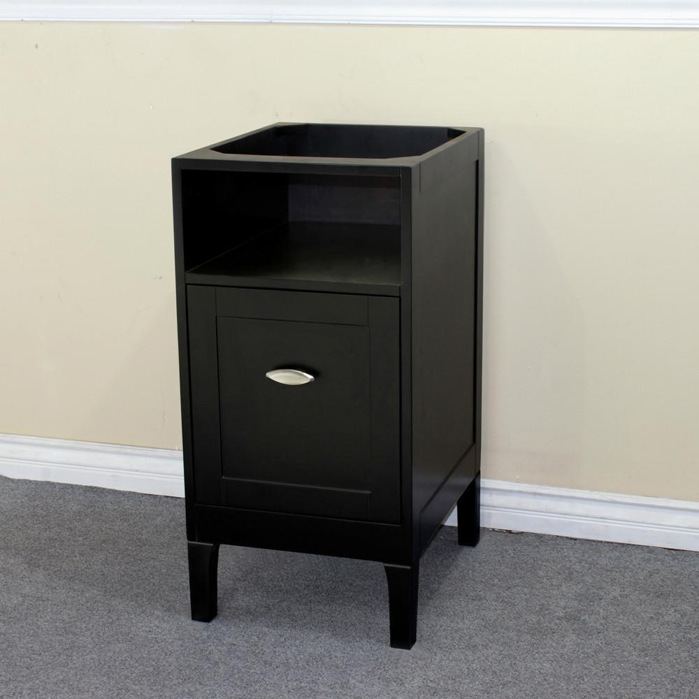 Bellaterra 16" Espresso Wooden Side Cabinet