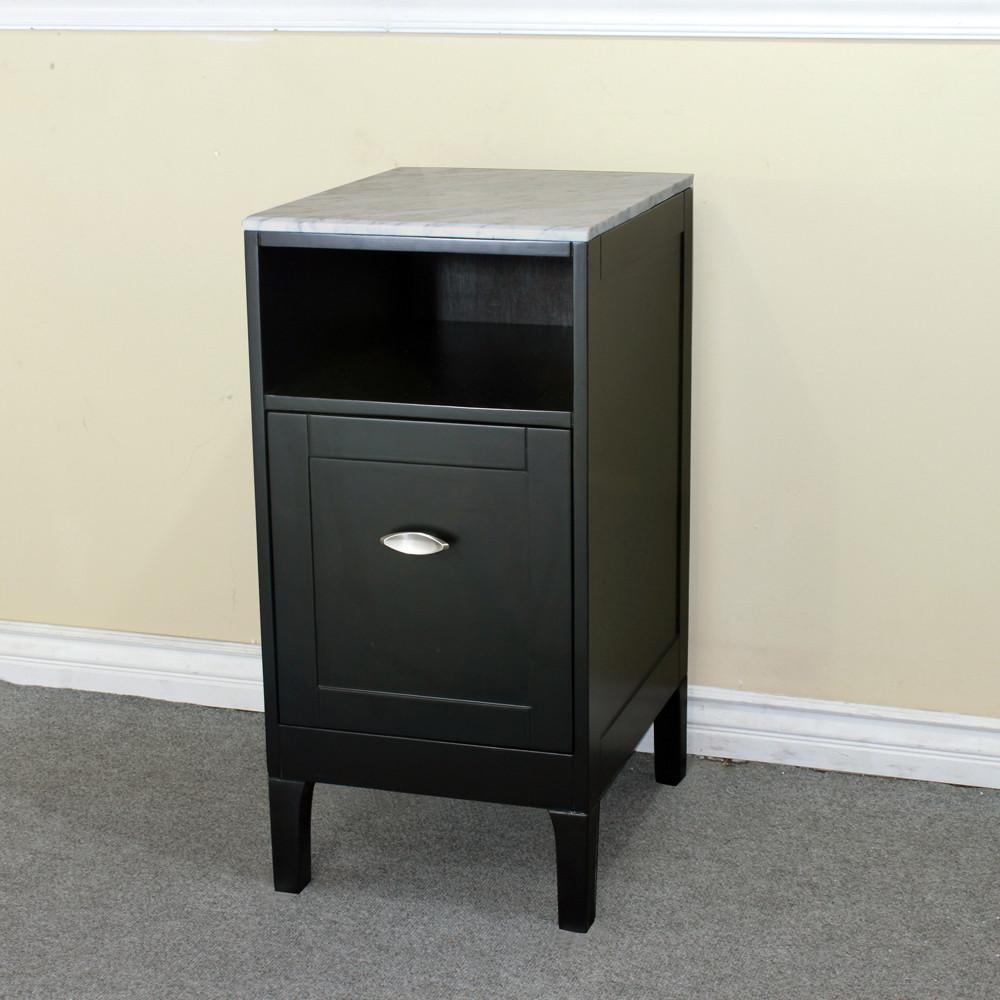 Bellaterra 16" Espresso Wooden Side Cabinet