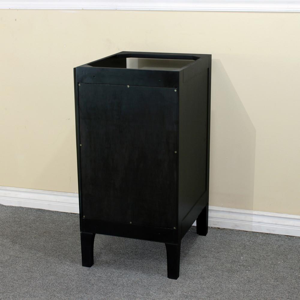 Bellaterra 16&quot; Espresso Wooden Side Cabinet