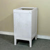 Bellaterra 16&quot; White Wooden Side Cabinet