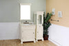 bellaterra 30 single sink vanity in wood cream white 205030 cr