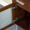 bellaterra 39 8 single sink vanity in wood walnut 4 drawers 203139b