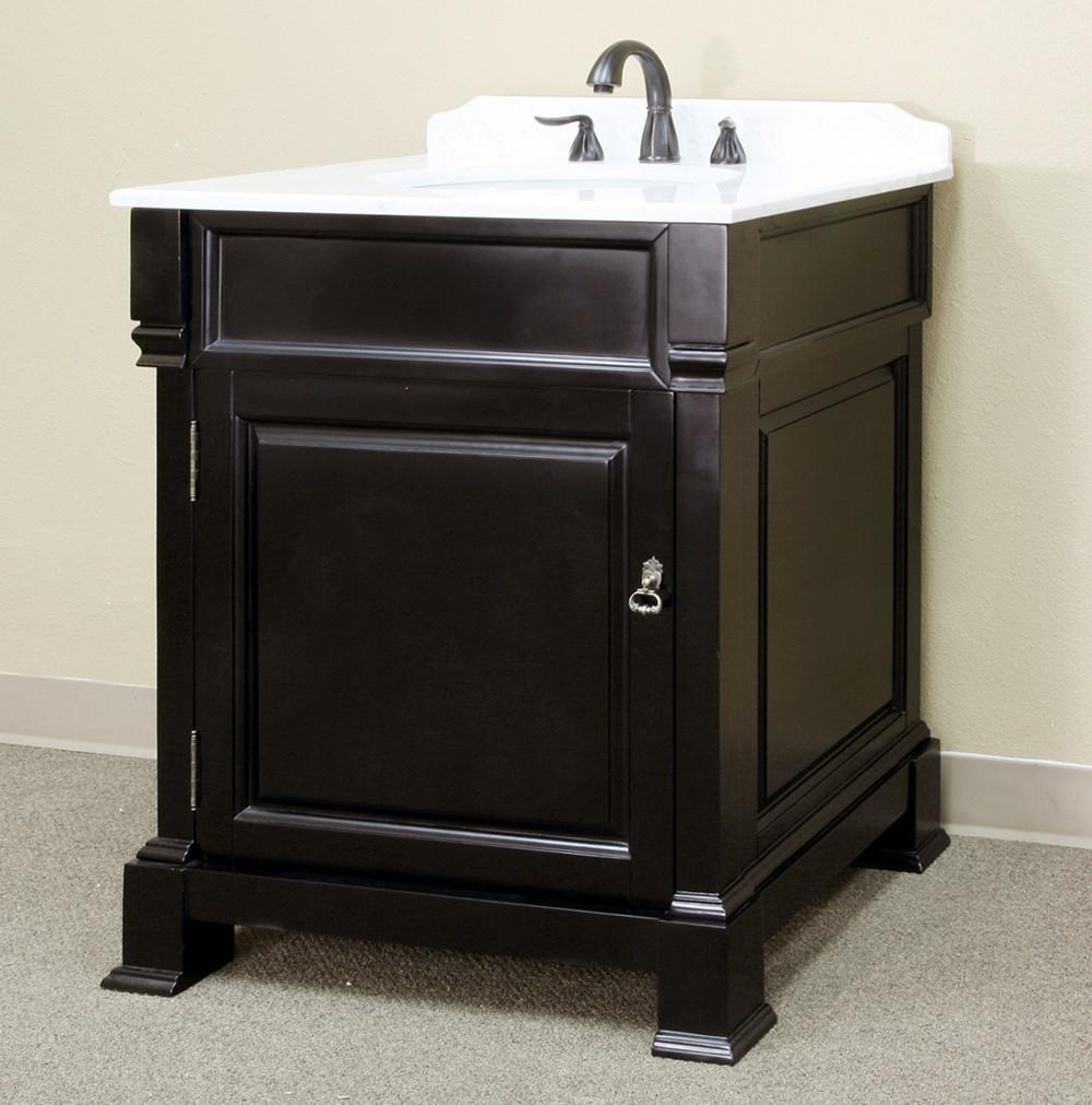 bellaterra 30 single sink vanity in wood espresso 205030 es