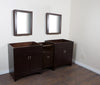 Bellaterra 32&quot; Single Sink Vanity, Sable Walnut, Solid Wood, Cabinet Only