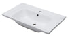 EAGO BH003 White Ceramic 32&quot;x19&quot; Rectangular Drop In Sink
