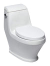 EAGO TB133 Single Flush One Piece Ceramic Toilet
