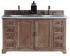 Providence 60&quot; Double Vanity Cabinet, Driftwood