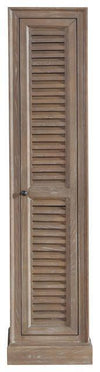 65&quot; Savannah/Providence Small Linen Cabinet in Driftwood Finish