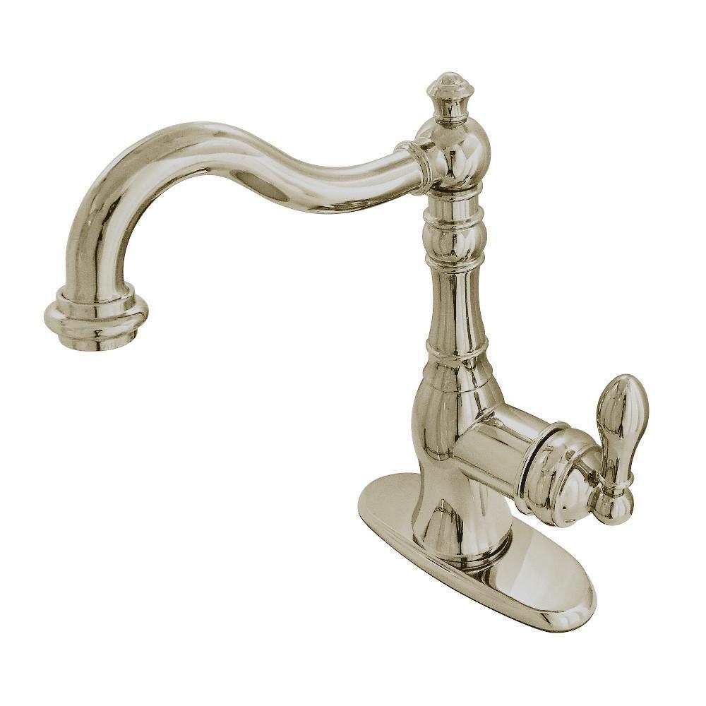 Fauceture American Classic 4" Centerset Bathroom Faucet Brushed Nickel