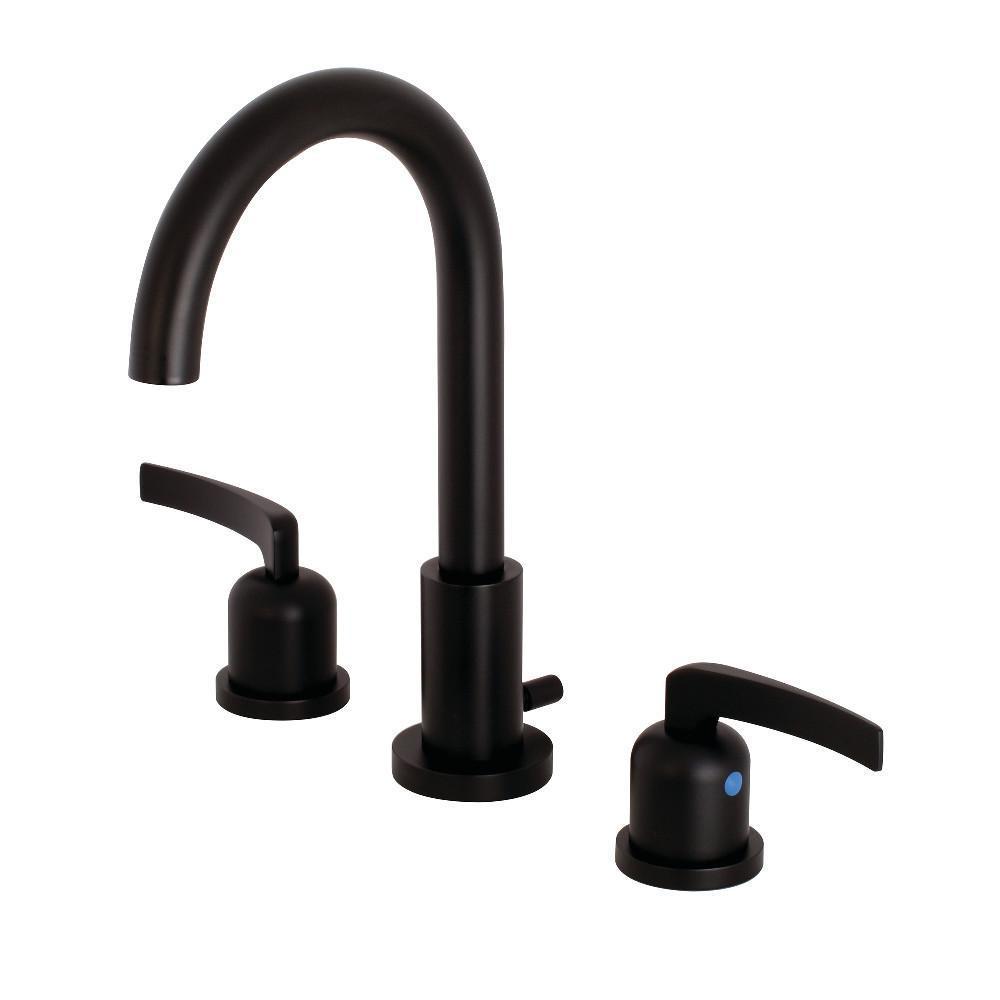 Fauceture Centurion Widespread Bathroom Faucet Matte Black