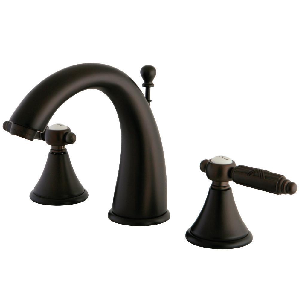 Fauceture Georgian Widespread Bathroom Faucet Oil Rubbed Bronze
