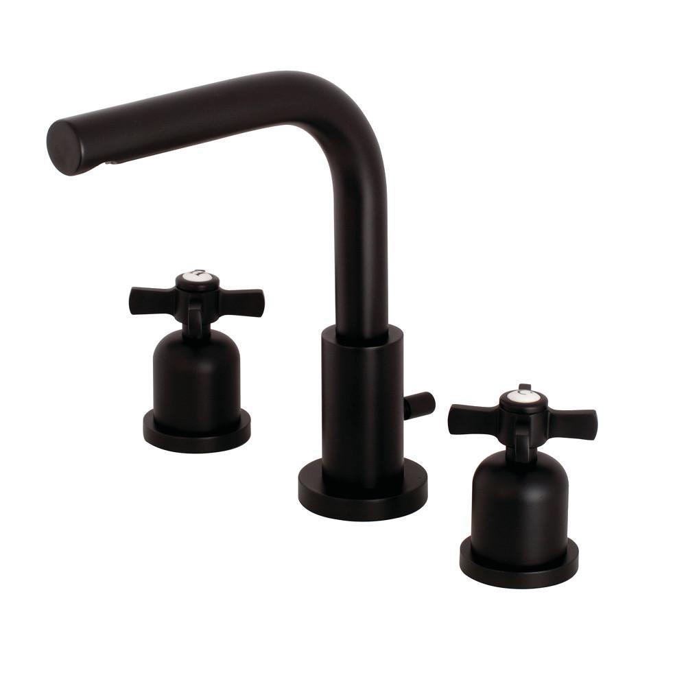 Fauceture Millennium Widespread Bathroom Faucet Matte Black