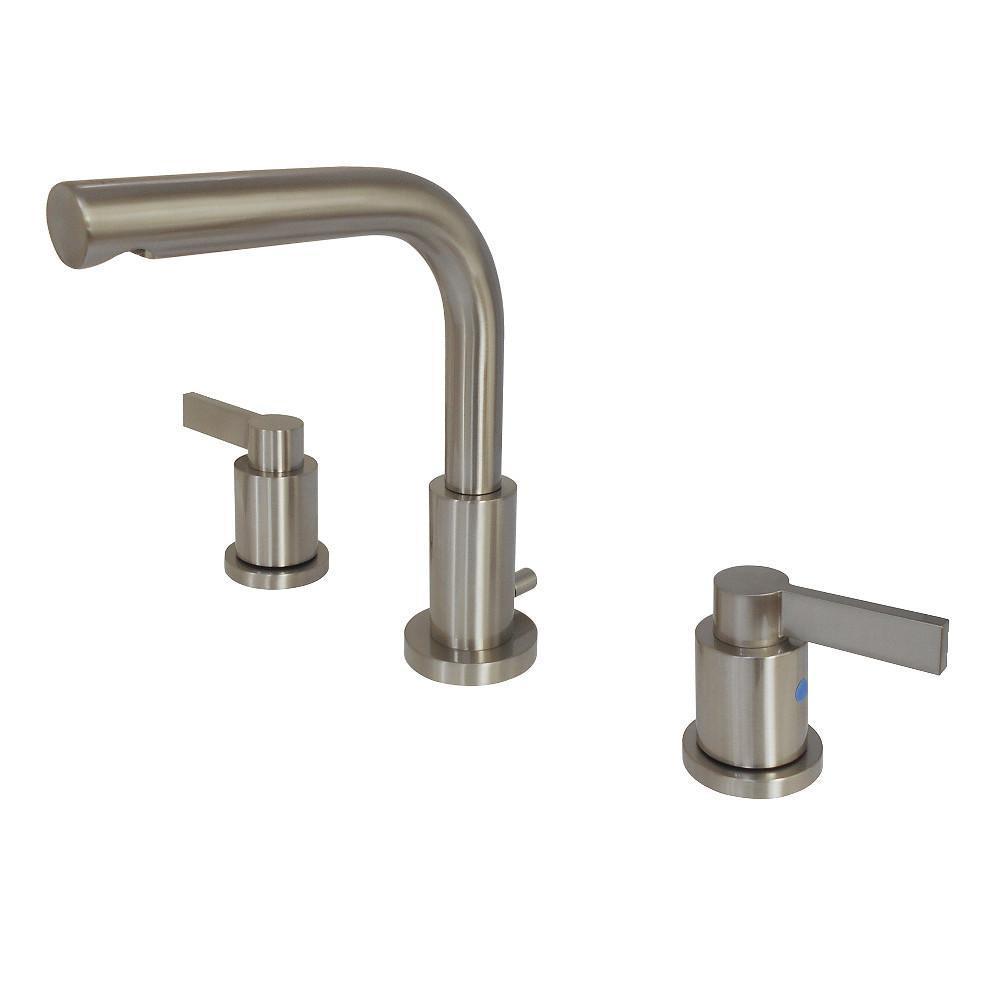 Fauceture NuvoFusion Widespread Bathroom Faucet Brushed Nickel