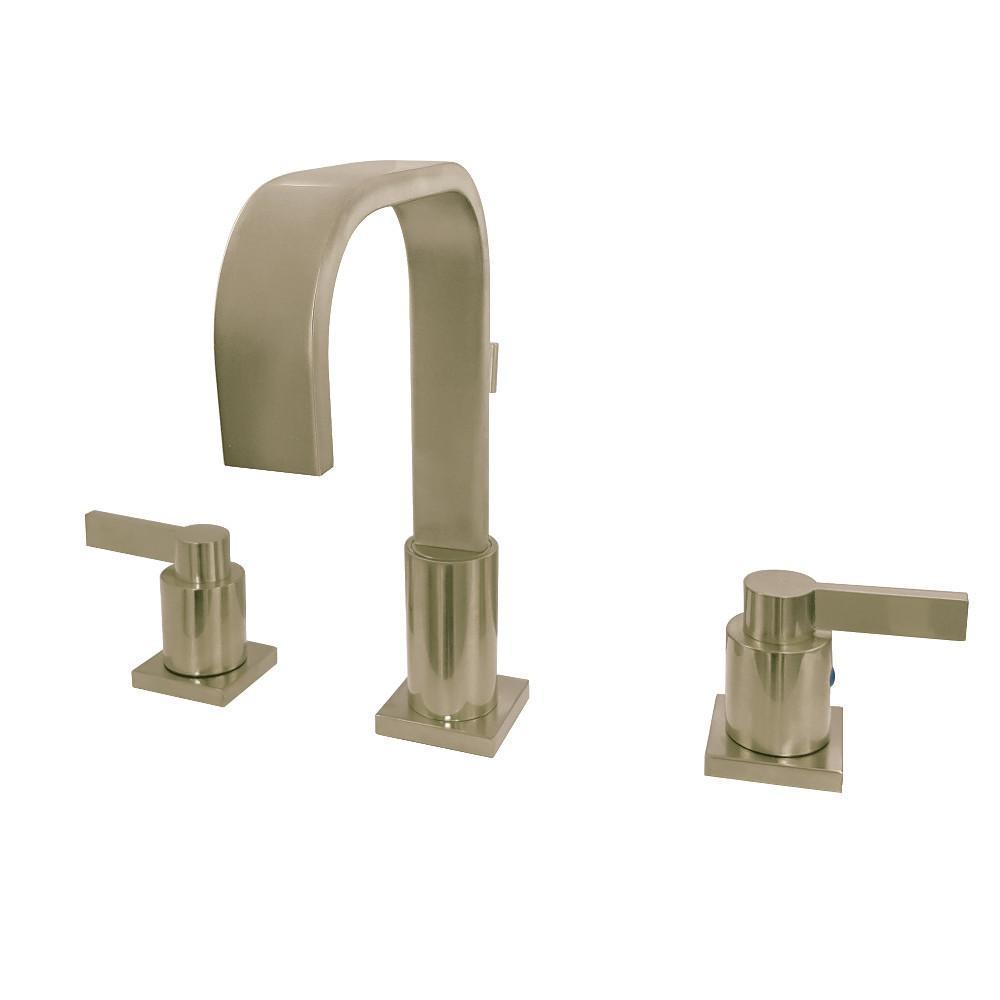 Fauceture NuvoFusion Widespread Bathroom Faucet Satin Brass