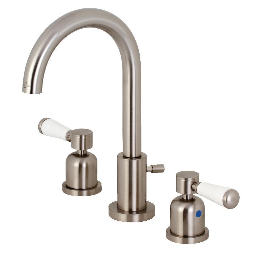 Fauceture Paris Widespread Bathroom Faucet Brushed Nickel