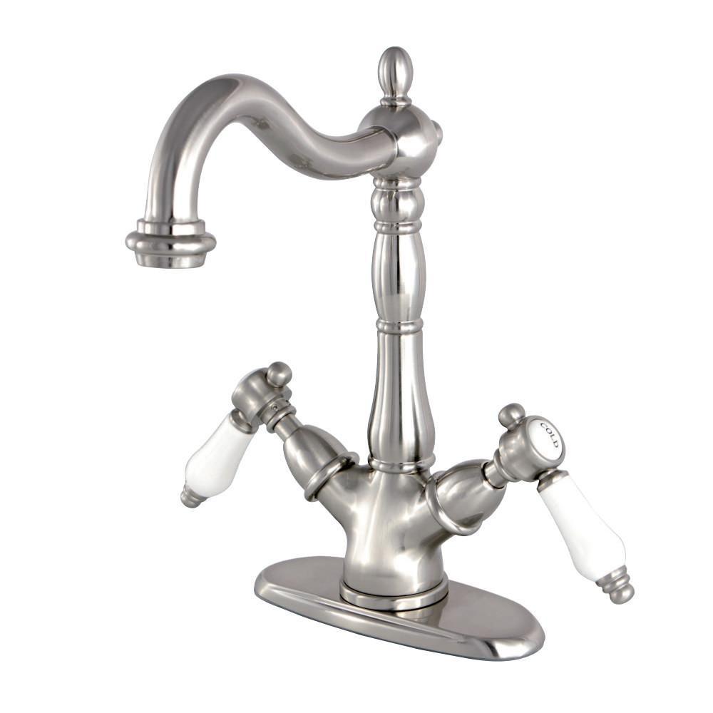 Kingston Brass Bel-Air Vessel Faucet Brushed Nickel