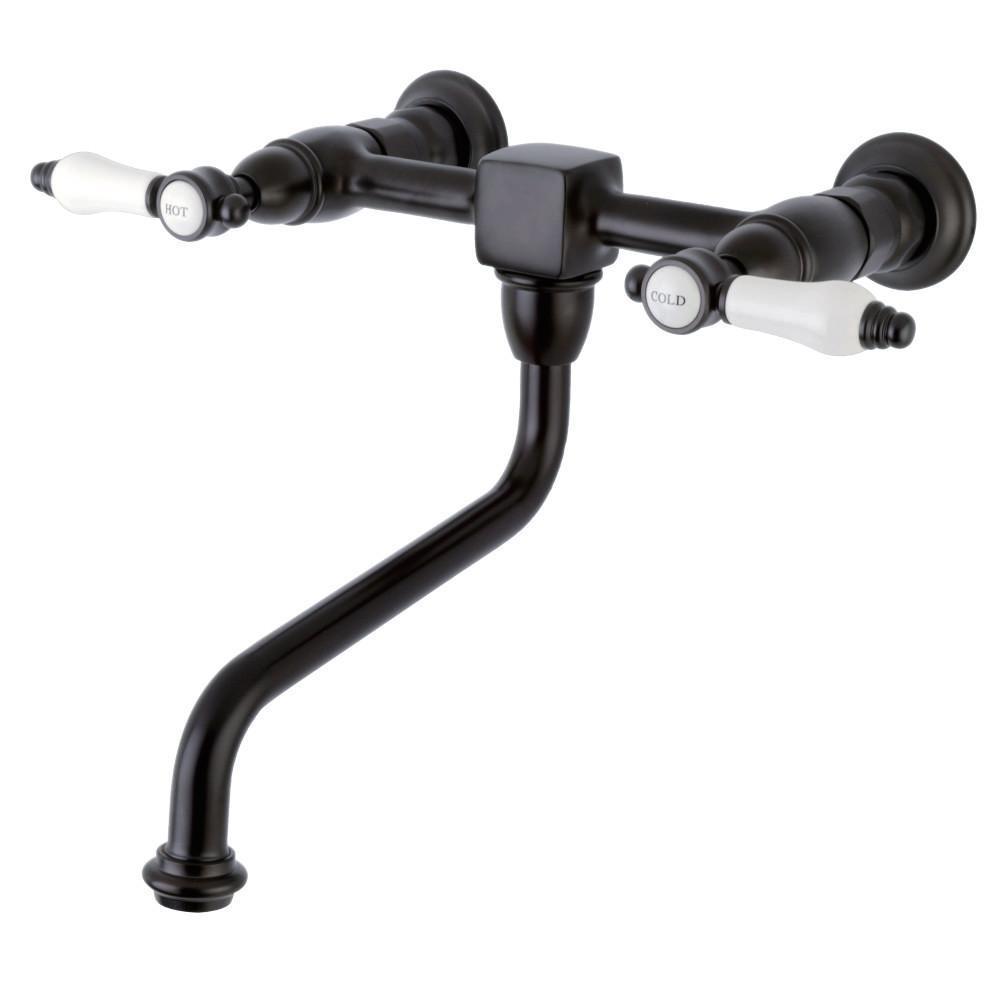 Kingston Brass Bel-Air Wall-Mount Bathroom Faucet Oil Rubbed Bronze