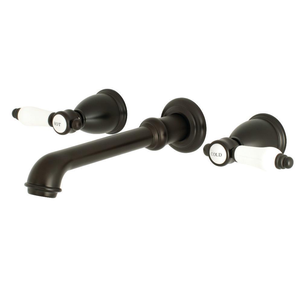 Kingston Brass Bel-Air Wall-Mount Bathroom Faucet Oil Rubbed Bronze