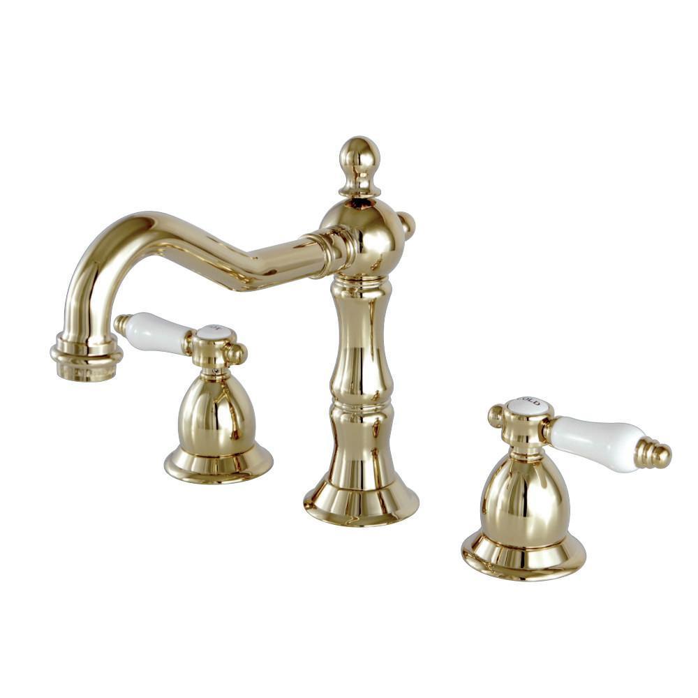 Kingston Brass Bel-Air Widespread Bathroom Faucet Polished Brass