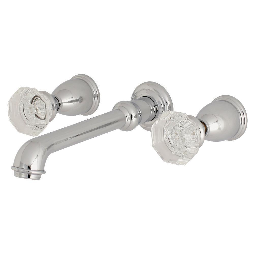 Kingston Brass Celebrity Wall-Mount Bathroom Faucet Polished Chrome