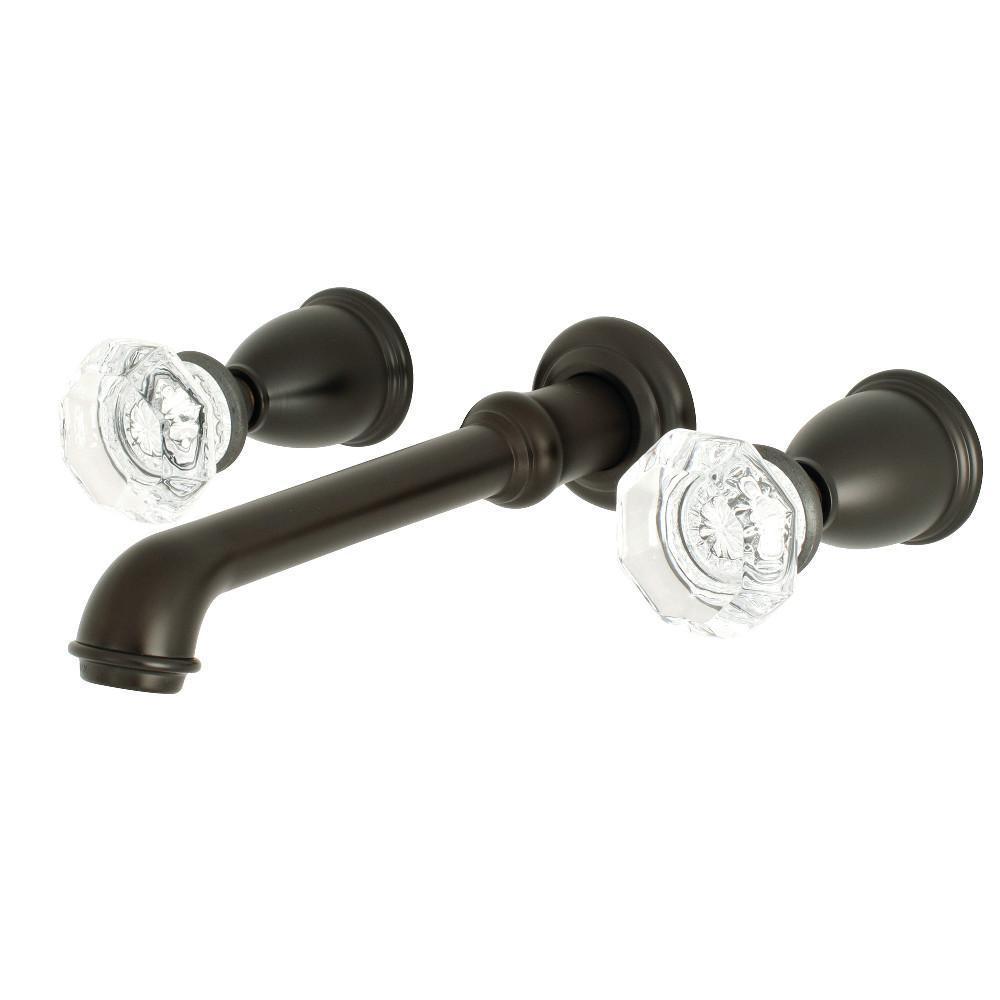 Kingston Brass Celebrity Wall-Mount Bathroom Faucet Oil Rubbed Bronze